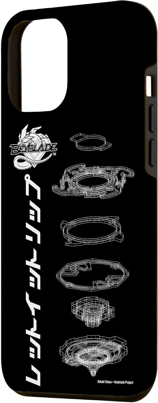 BEYBLADE SCHEMATIC Case for iPhone 12 Pro Max