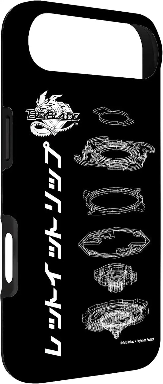 Beyblade Schematic Case for iPhone Air