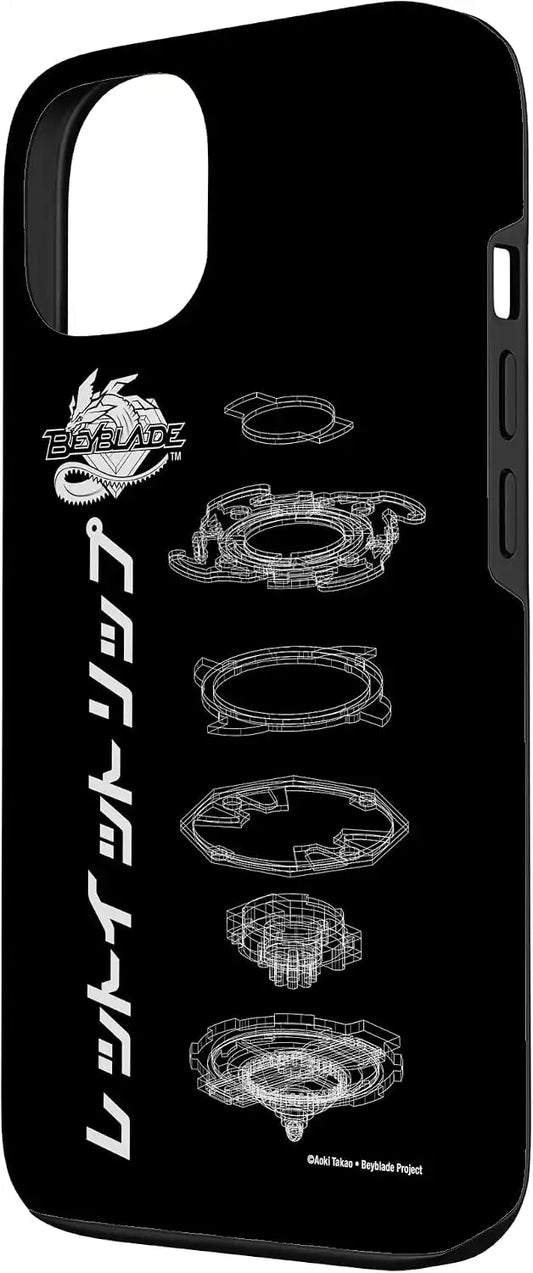 BEYBLADE SCHEMATIC Case for iPhone 13