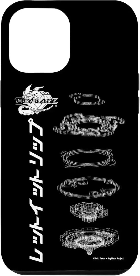 BEYBLADE SCHEMATIC Case for iPhone 12 Pro Max