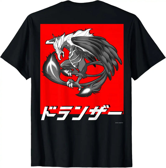 Beyblade DRANZER Monochrome T-Shirt