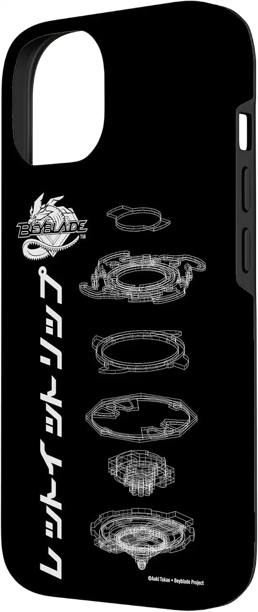 BEYBLADE SCHEMATIC Case for iPhone 14