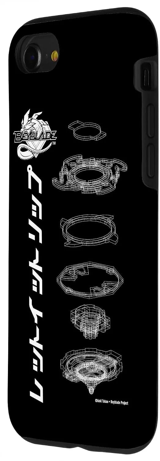 BEYBLADE SCHEMATIC Case for iPhone SE (2020) / 7 / 8