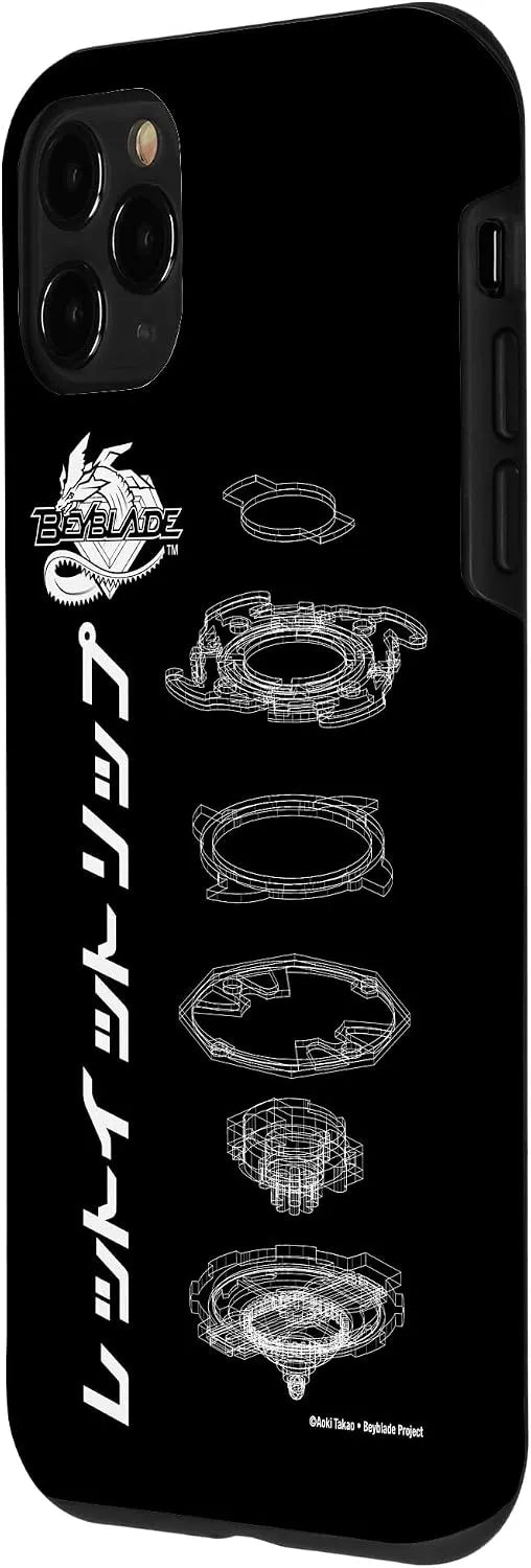 BEYBLADE SCHEMATIC Case for iPhone 11 Pro