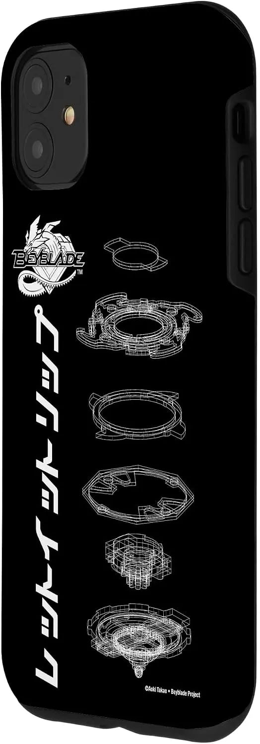 BEYBLADE SCHEMATIC Case for iPhone 11