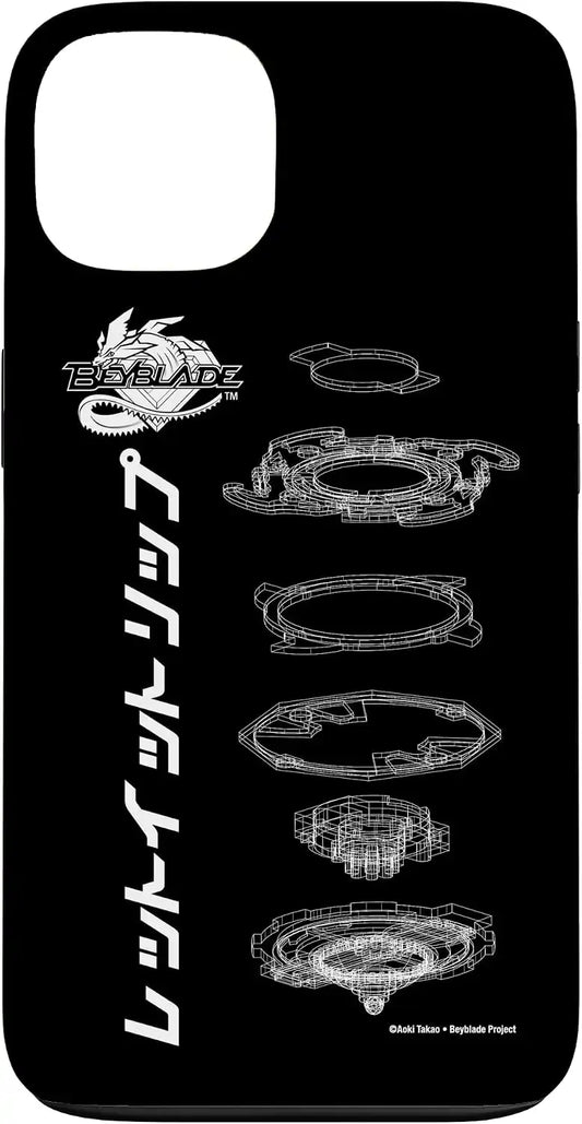 BEYBLADE SCHEMATIC Case for iPhone 13