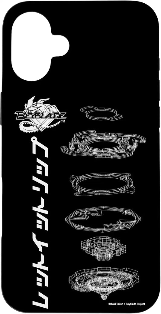 BEYBLADE SCHEMATIC Case for iPhone 16 Plus
