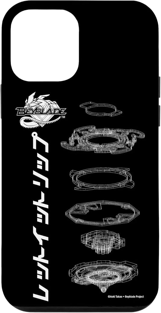 BEYBLADE SCHEMATIC Case for iPhone 12 mini
