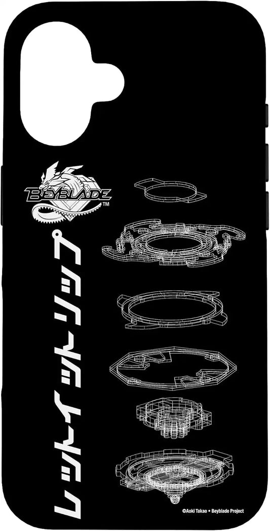 BEYBLADE SCHEMATIC Case for iPhone 16