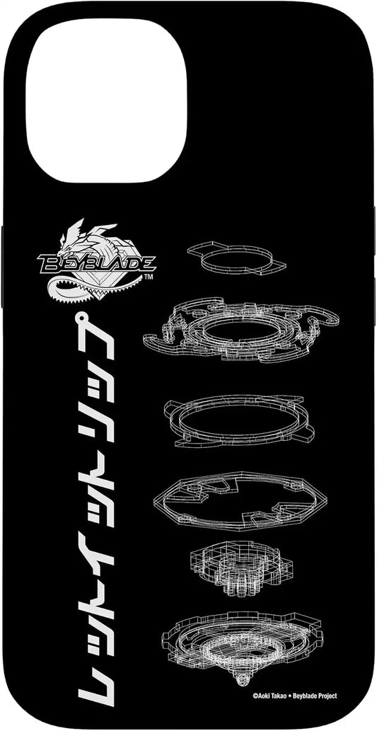 BEYBLADE SCHEMATIC Case for iPhone 14