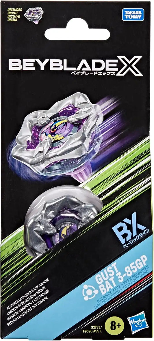 Beyblade X Gust Bat 3-85GP BX Booster Pack Set with Takara Tomy Balance Type Top, Battling Tops Game Toys, Ages 8+