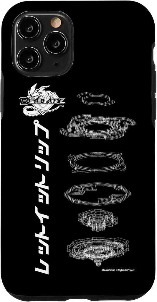 BEYBLADE SCHEMATIC Case for iPhone 11 Pro